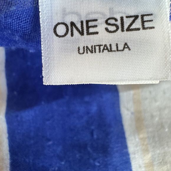 Bebe One Size Multicolor Striped Women's Wrap Sheet - Picture 7 of 11